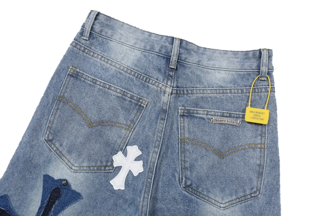 P290 Style number: H637 Chrome hearts Versatile recommendation: must-have jeans for all seasons Color: blue Size: 28, 30, 32, 34, 36 (s-xxl)